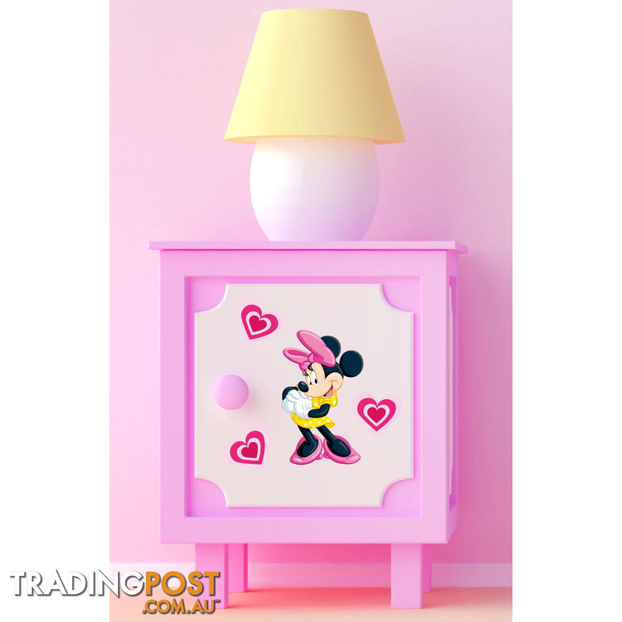 Minnie Mouse Wall Stickers - Totally Movable over and over