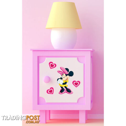 Minnie Mouse Wall Stickers - Totally Movable over and over