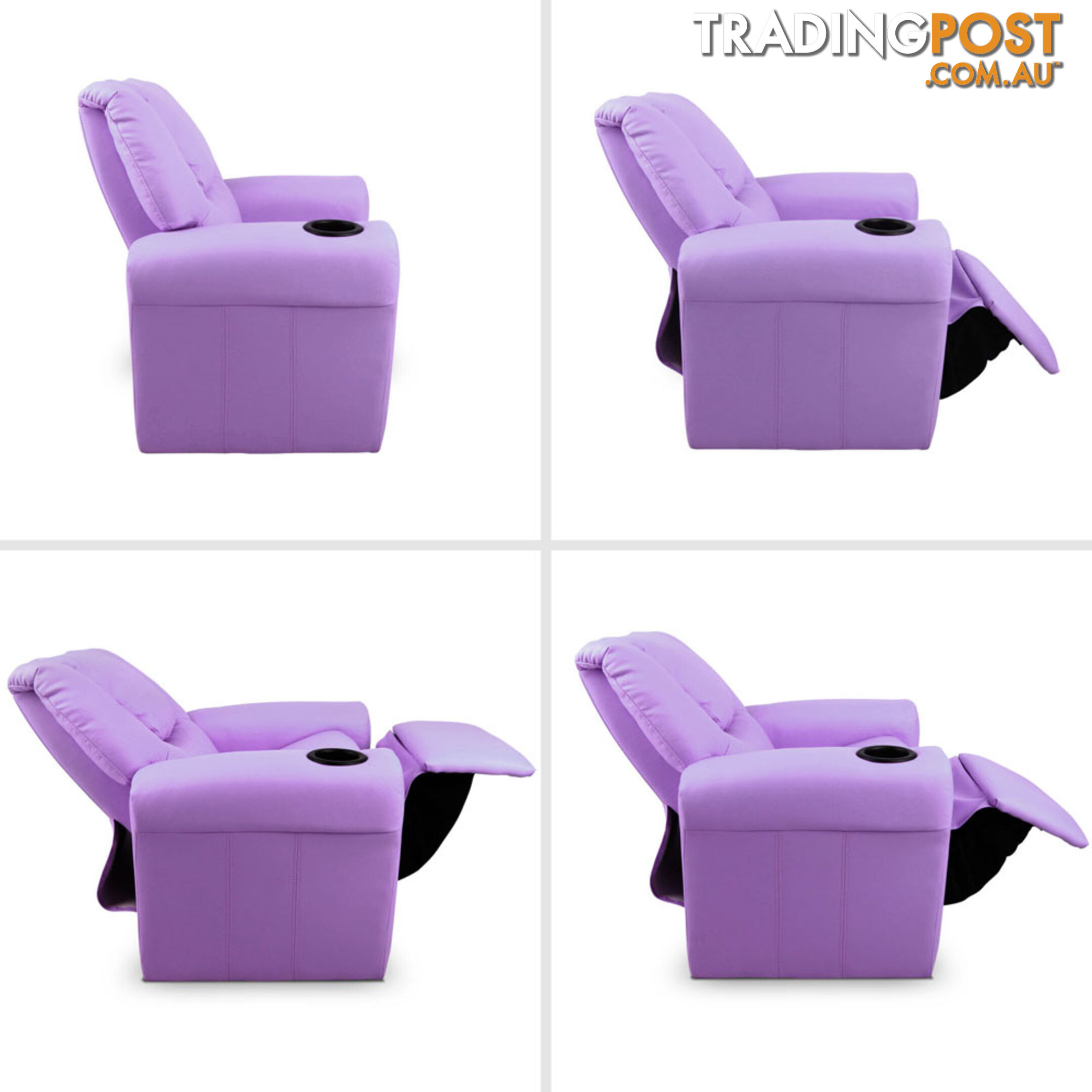 Kids Recliner - Purple