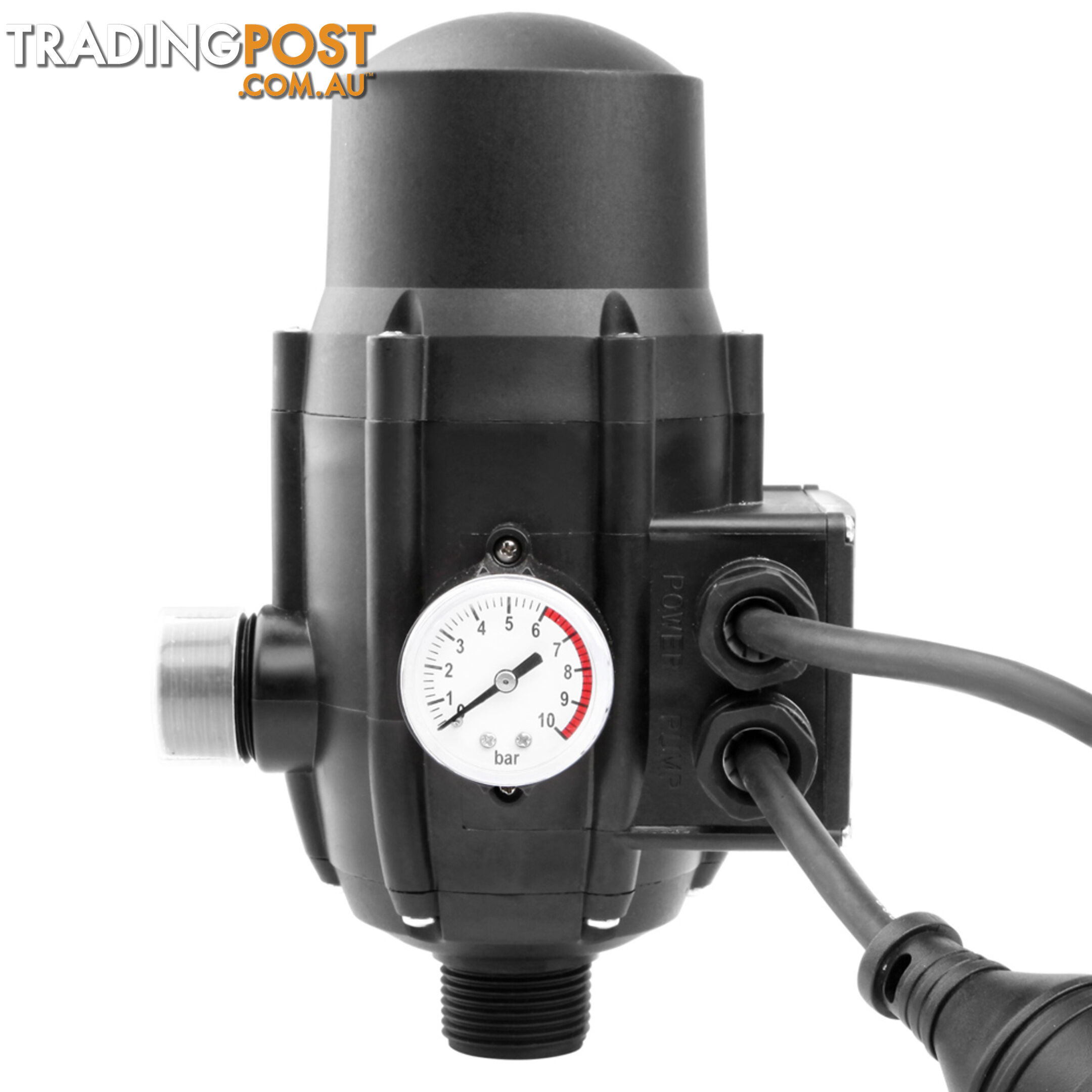 Adjustable Pressure Switch Water Pump Controller Black