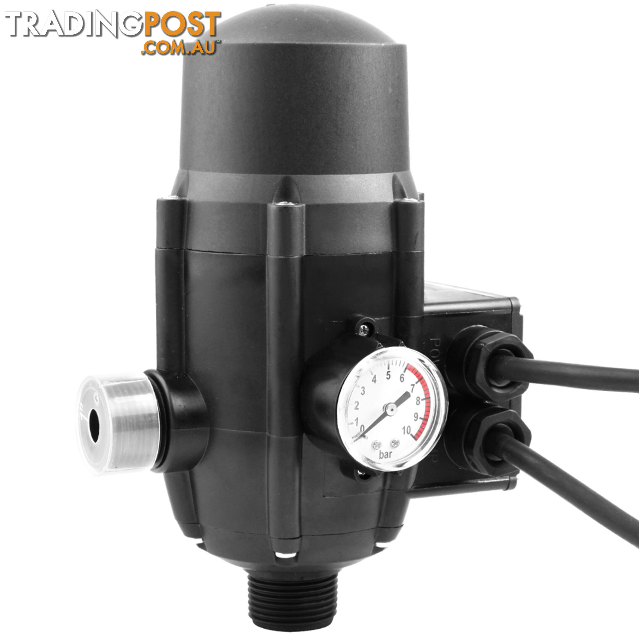 Adjustable Pressure Switch Water Pump Controller Black