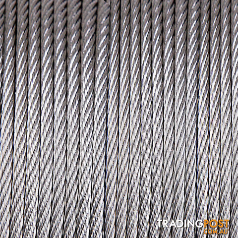 7 x 7 Marine Stainless Steel Wire Rope 100M