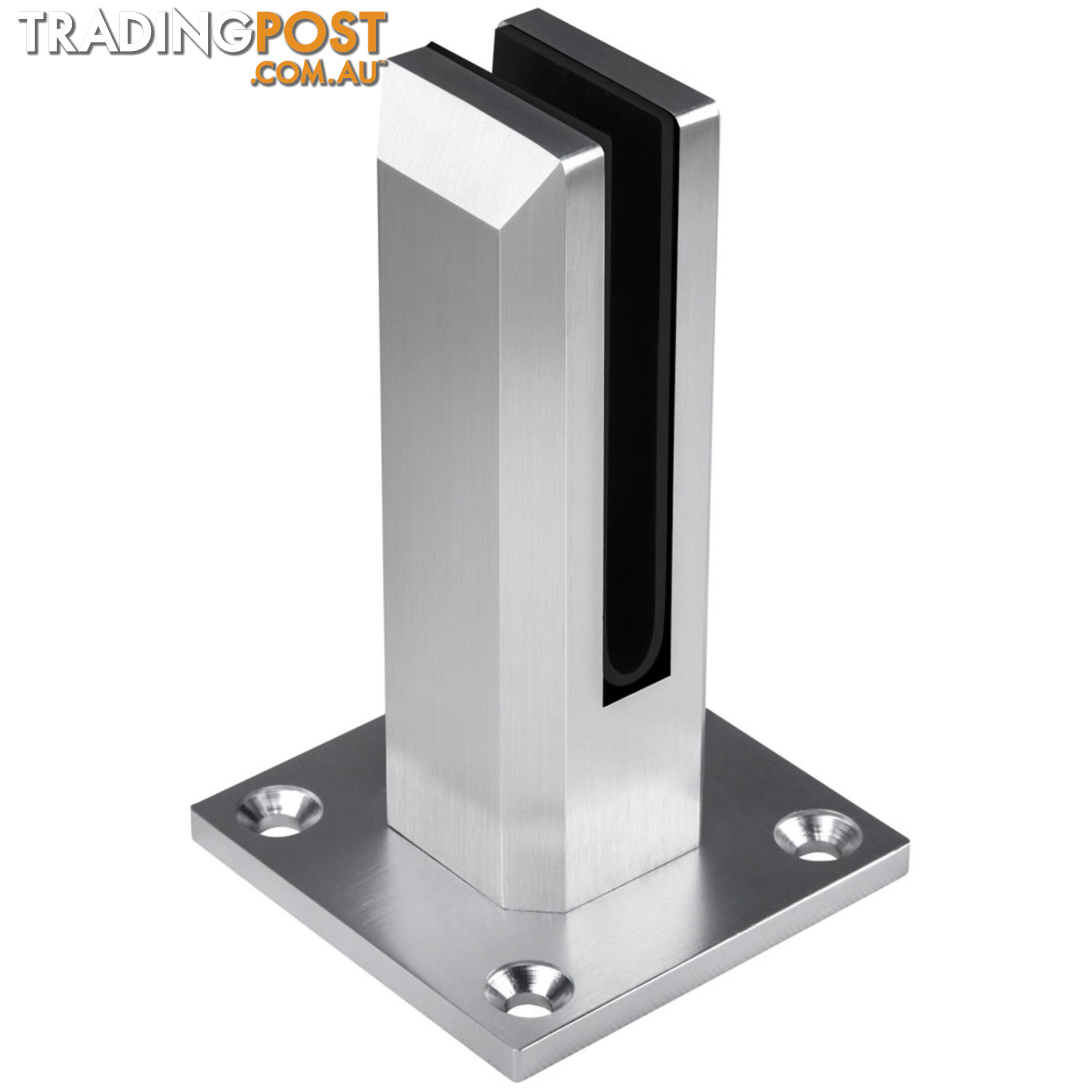 Frameless Glass Aluminium Mount Square