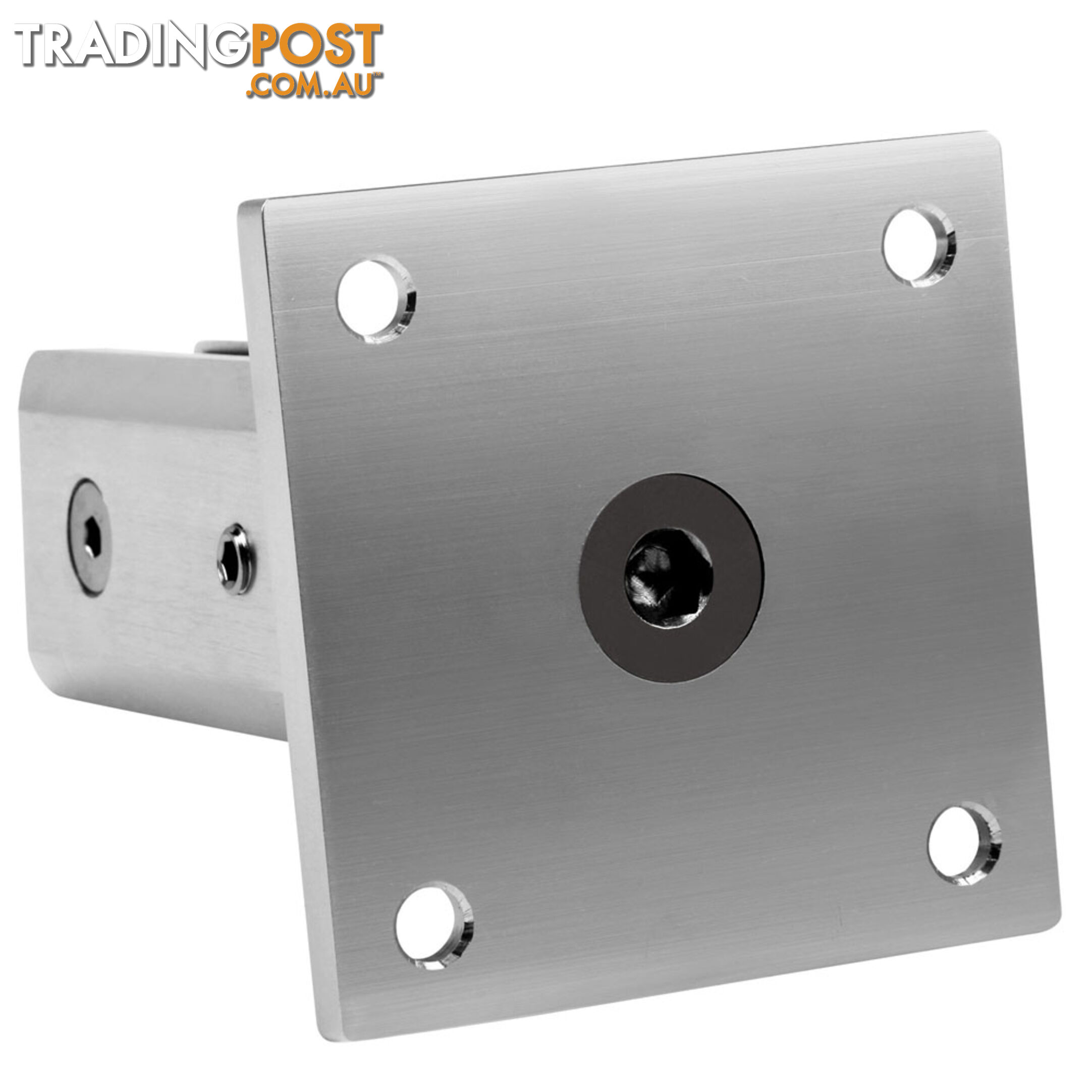 Frameless Glass Aluminium Mount Square