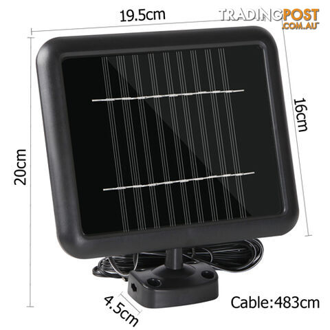 60 LED Solar Sensor Outdoor Light