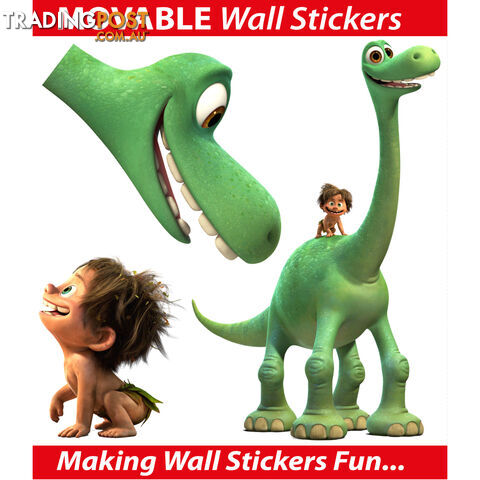 The Good Dinosaur MOVABLE and Reusable Toy box - Wall Stickers