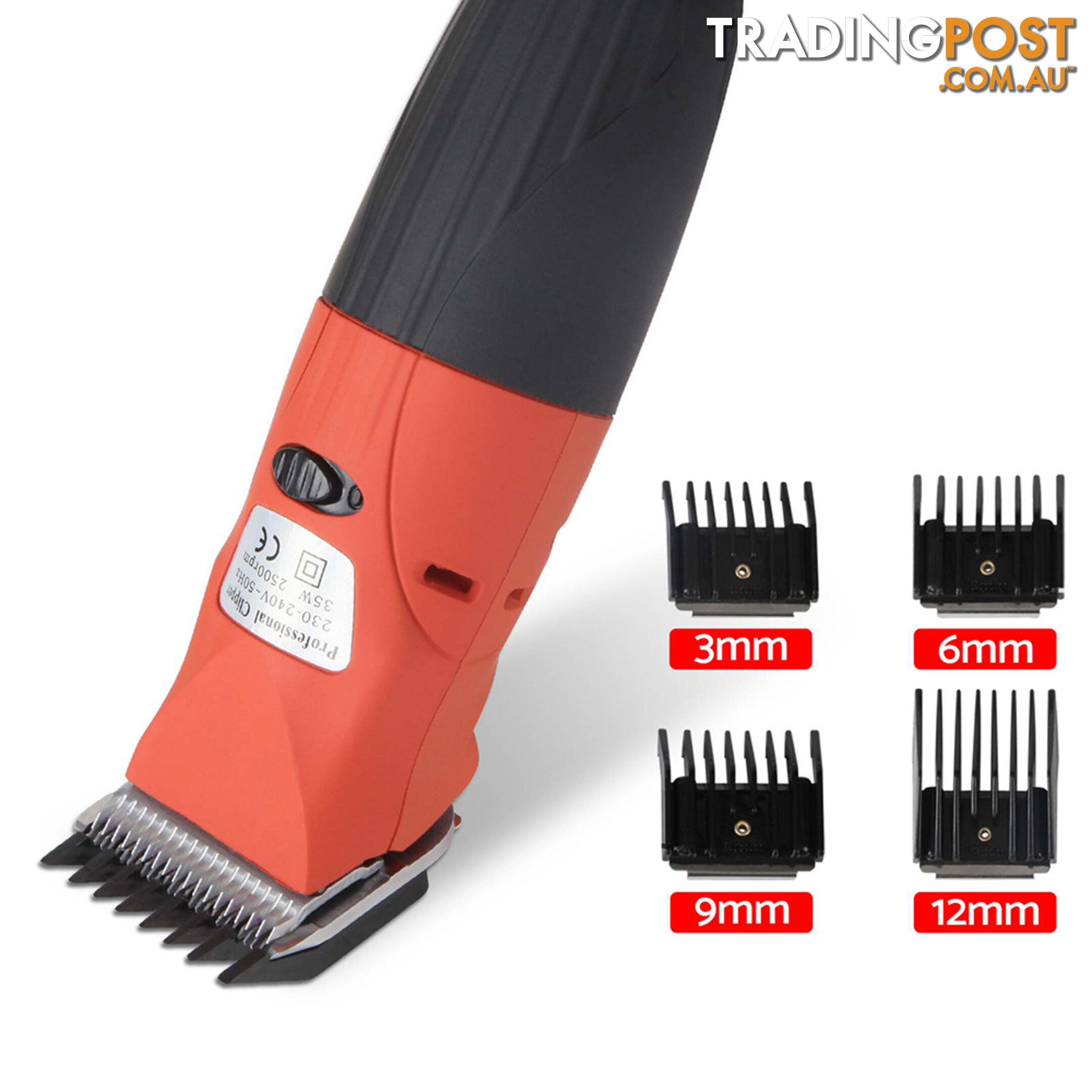 35W Pet Clipper Grooming Kit - Safety Approved Standard