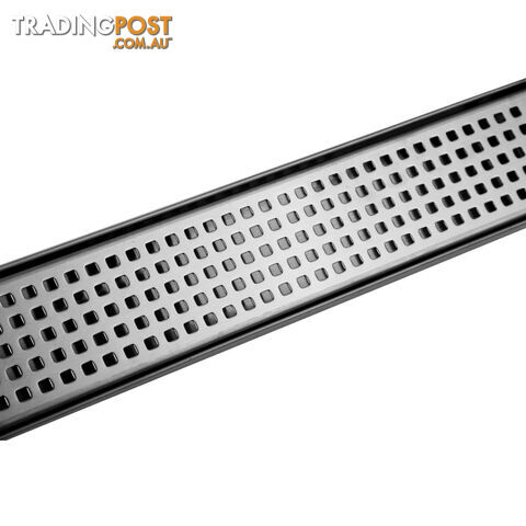 Square Stainless Steel Shower Grate Drain Floor Bathroom 900mm - photo 5 of 8