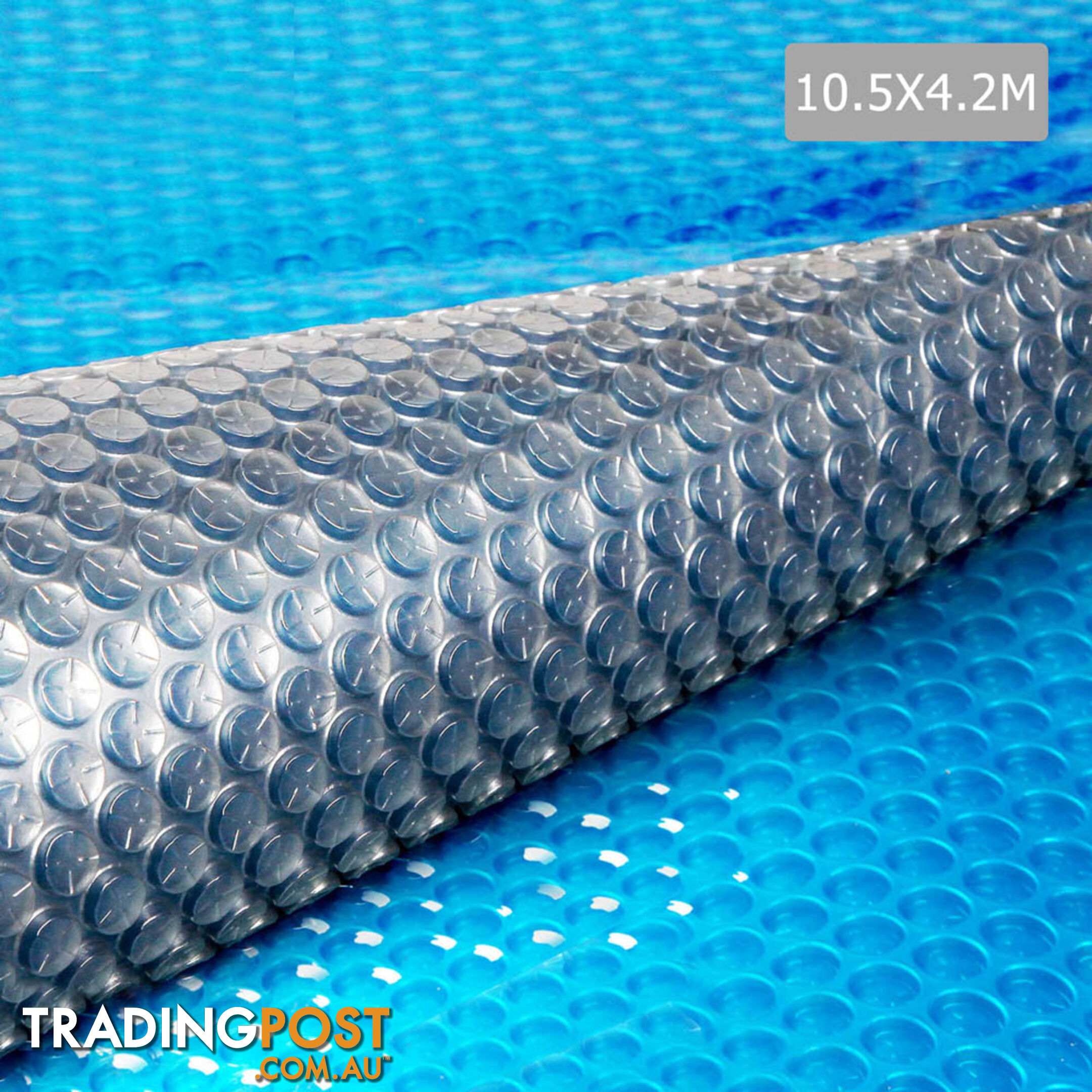 Isothermal Solar Swimming Pool Cover Bubble Blanket 10.5m X 4.2m