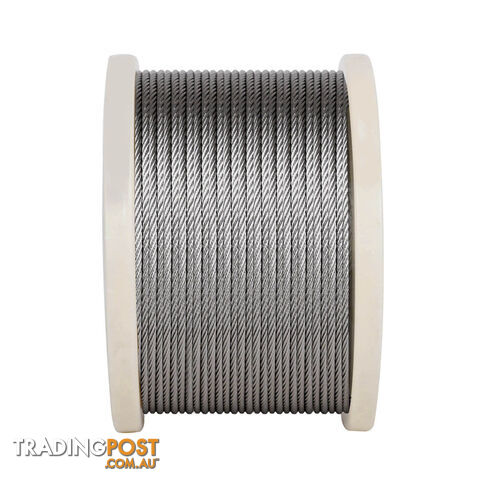 7 x 7 Marine Stainless Steel Wire Rope 200M