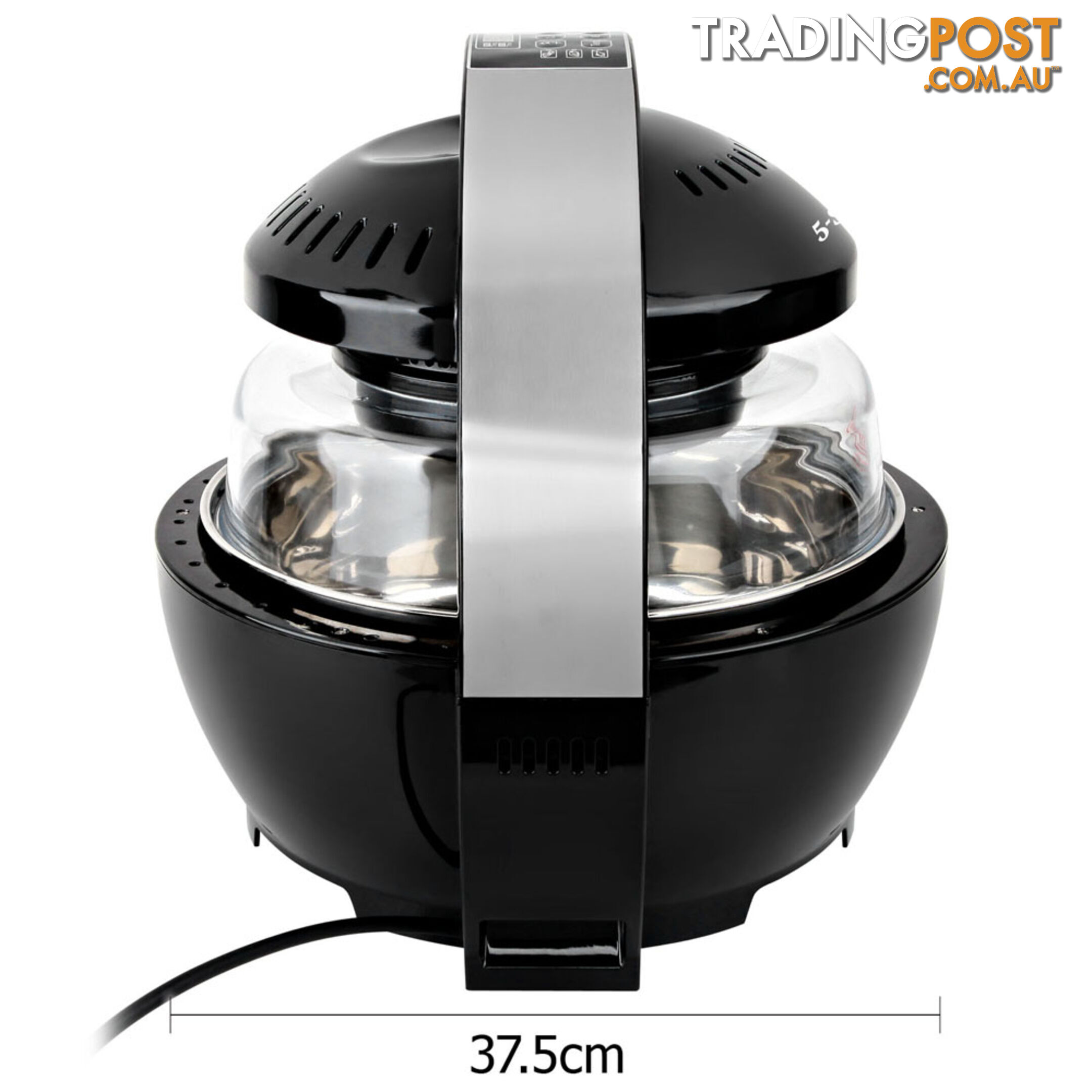 5 Star Chef Air Fryer 13L - Black