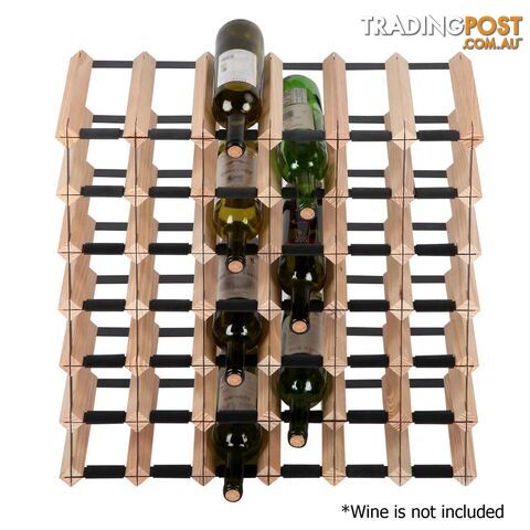 Timber Wine Rack 42 Bottles