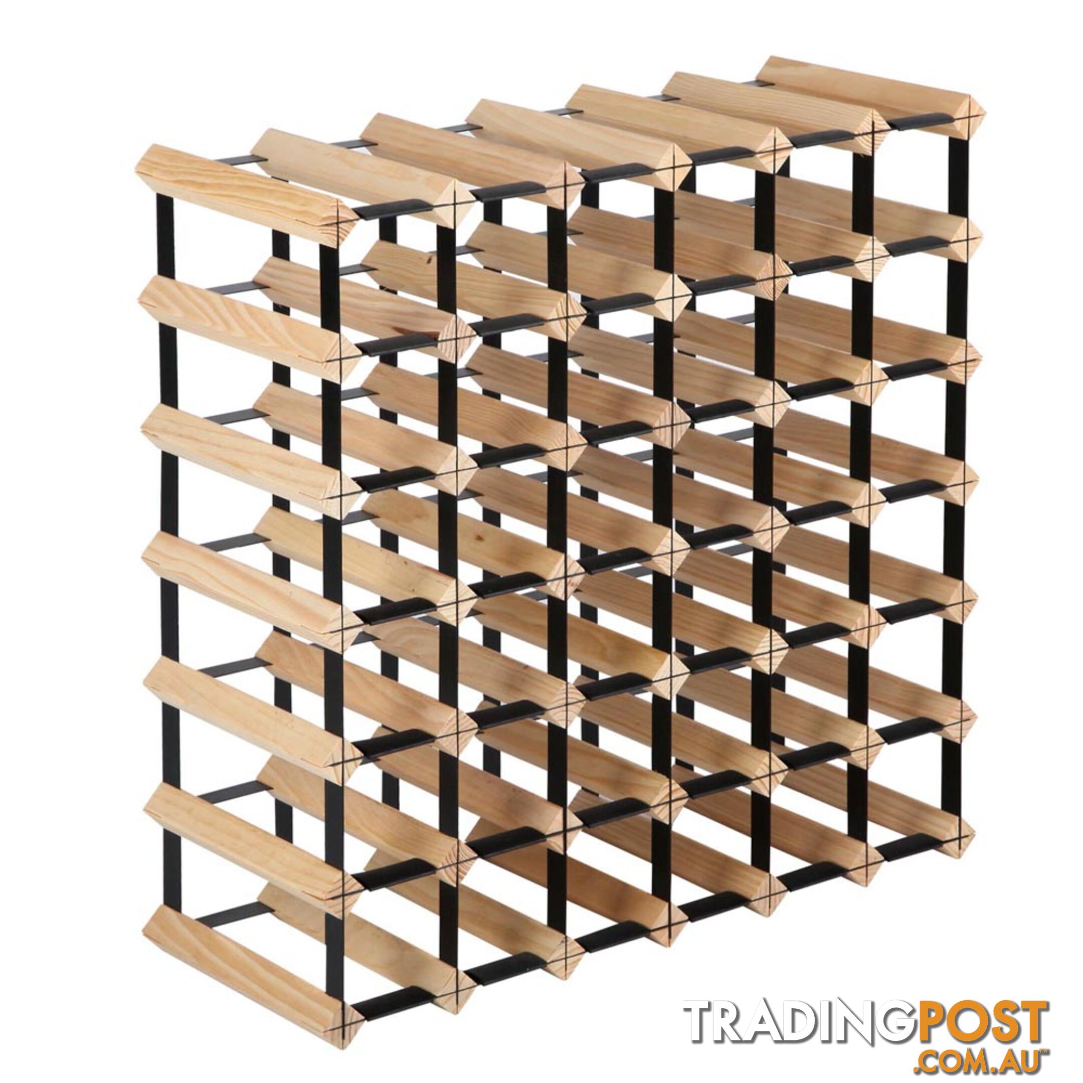 Timber Wine Rack 42 Bottles