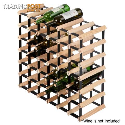 Timber Wine Rack 42 Bottles