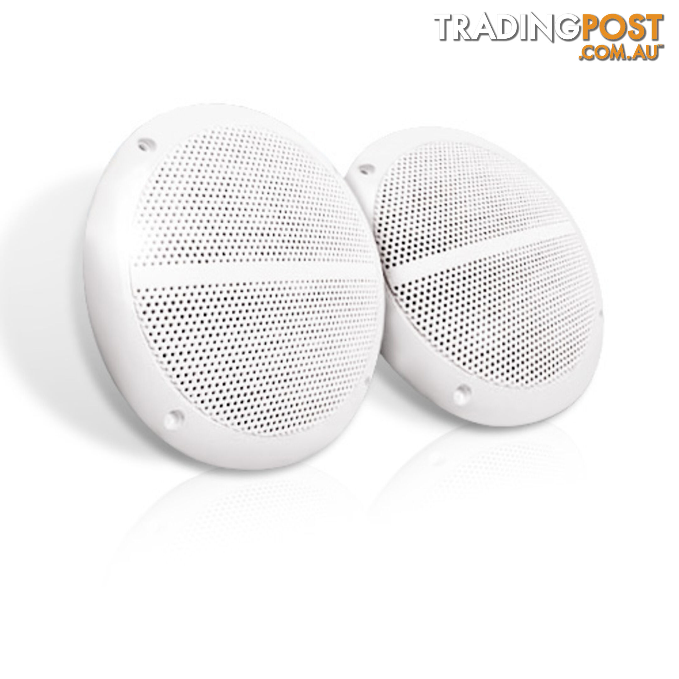 Set of 2 6.5 inch 2-Way Outdoor Boat Waterproof Marine Speaker