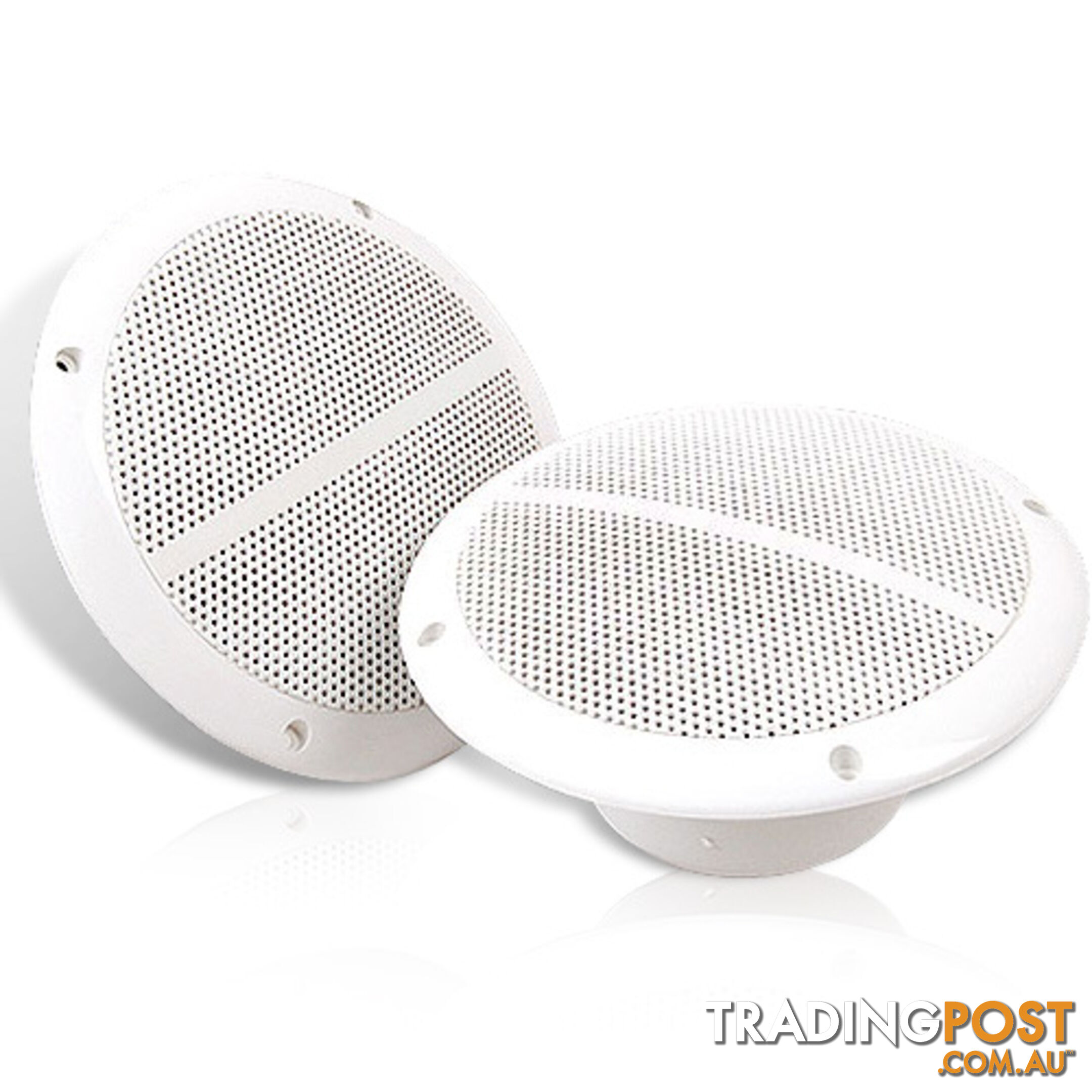 Set of 2 6.5 inch 2-Way Outdoor Boat Waterproof Marine Speaker