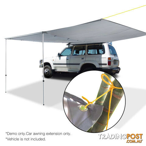 2X3M Car Awning Extension  - Grey