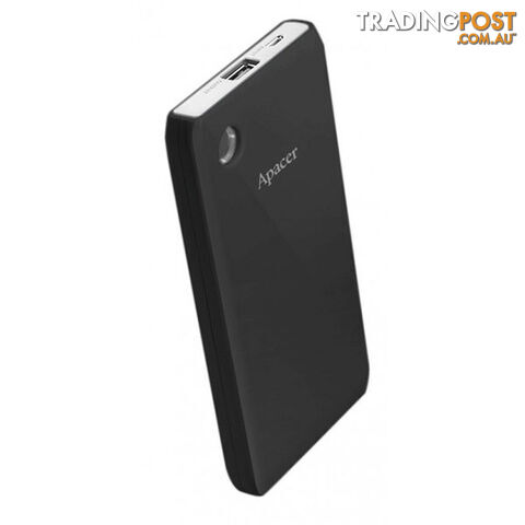 APACER DELUXE PORTABLE POWERBANK 10000MAH BLACK COLOR ( B515 BLACK )