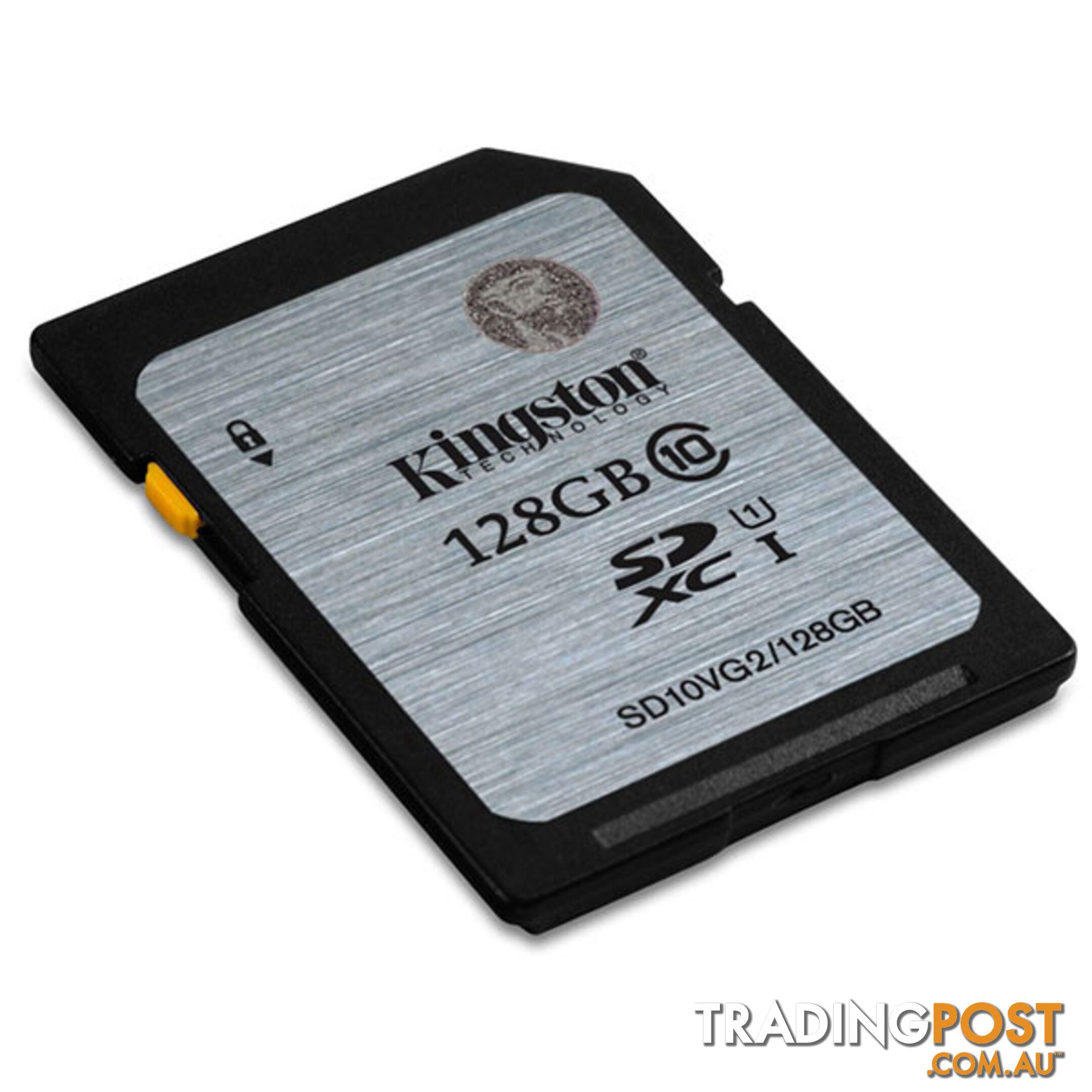 KINGSTON 128GB SDXC Class10 UHS-I 80MB/s Read Flash Card  Retail   (SD10VG2/128GBFR)