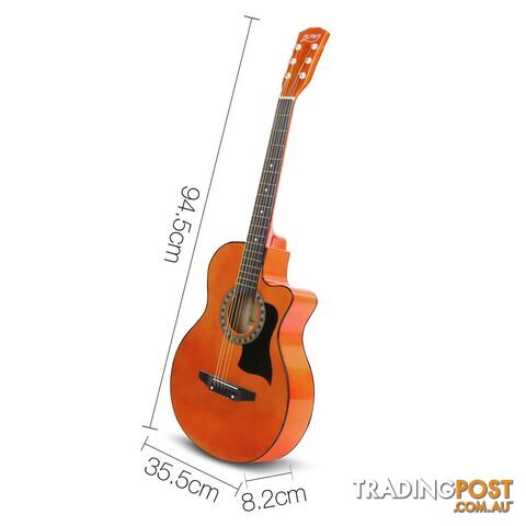 Acoustic Cutaway Steel-Stringed Guitar 38" - photo 2 of 12