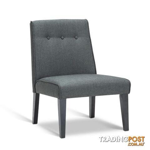 Fabric Dining Lounge Chair - Grey