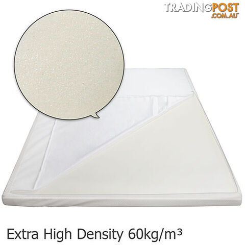 Visco Elastic Memory Foam Mattress Topper 8cm Double