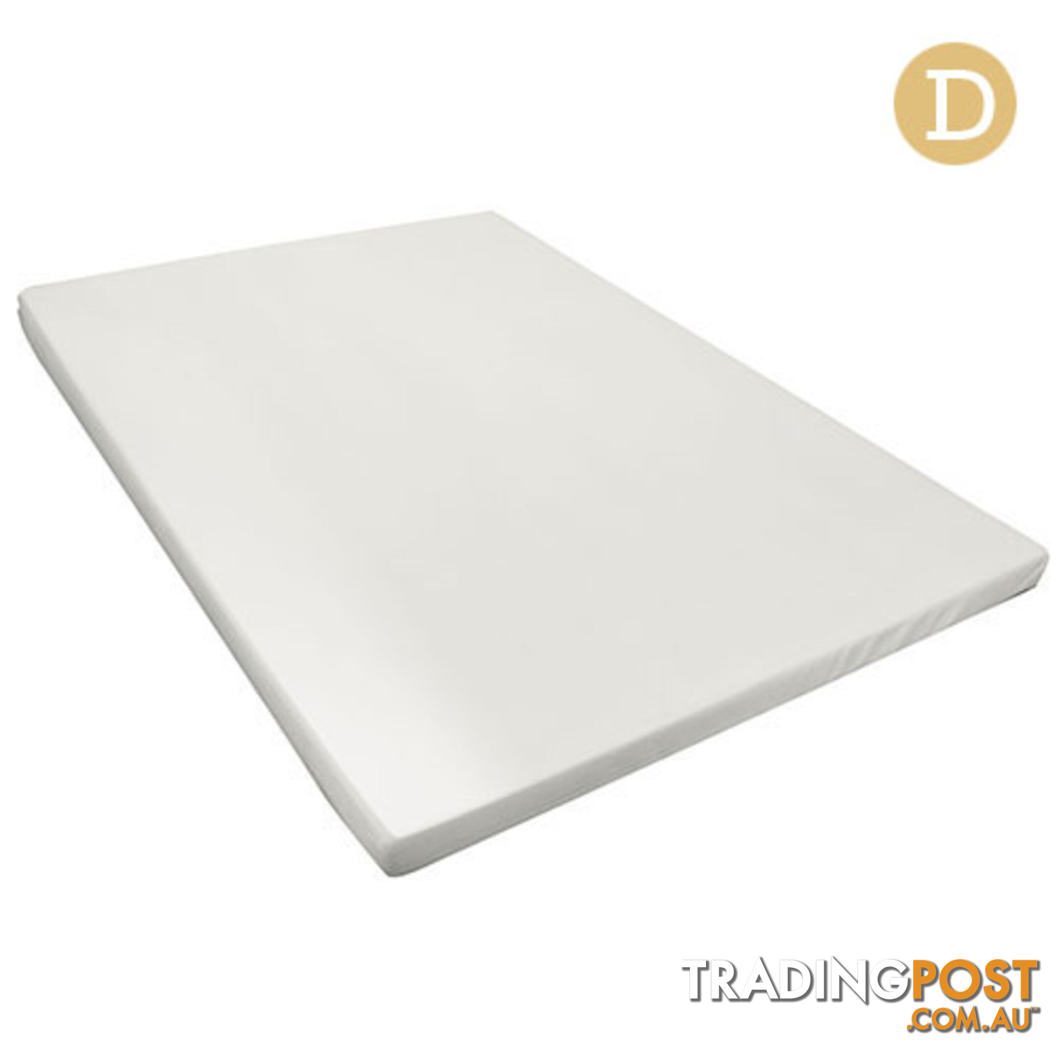 Visco Elastic Memory Foam Mattress Topper 8cm Double