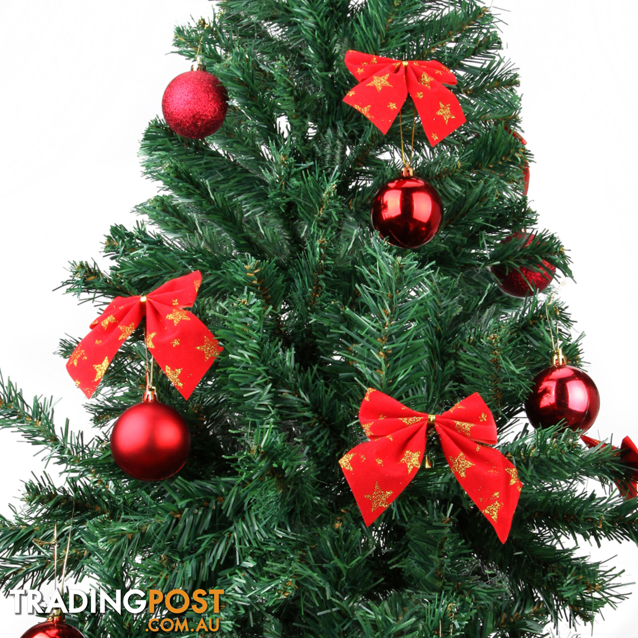 Christmas Tree w/ Ornament 210cm Green