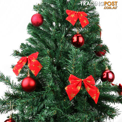 Christmas Tree w/ Ornament 210cm Green