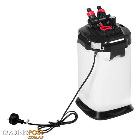 Aquarium Fish Tank External Canister Filter 1200LPH White