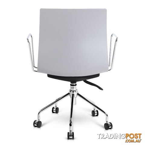 Modern Office Chair with Armrests Grey