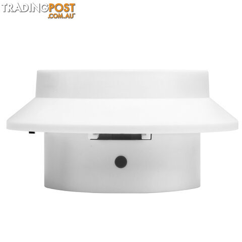 Set of 8 Solar Gutter Light - White