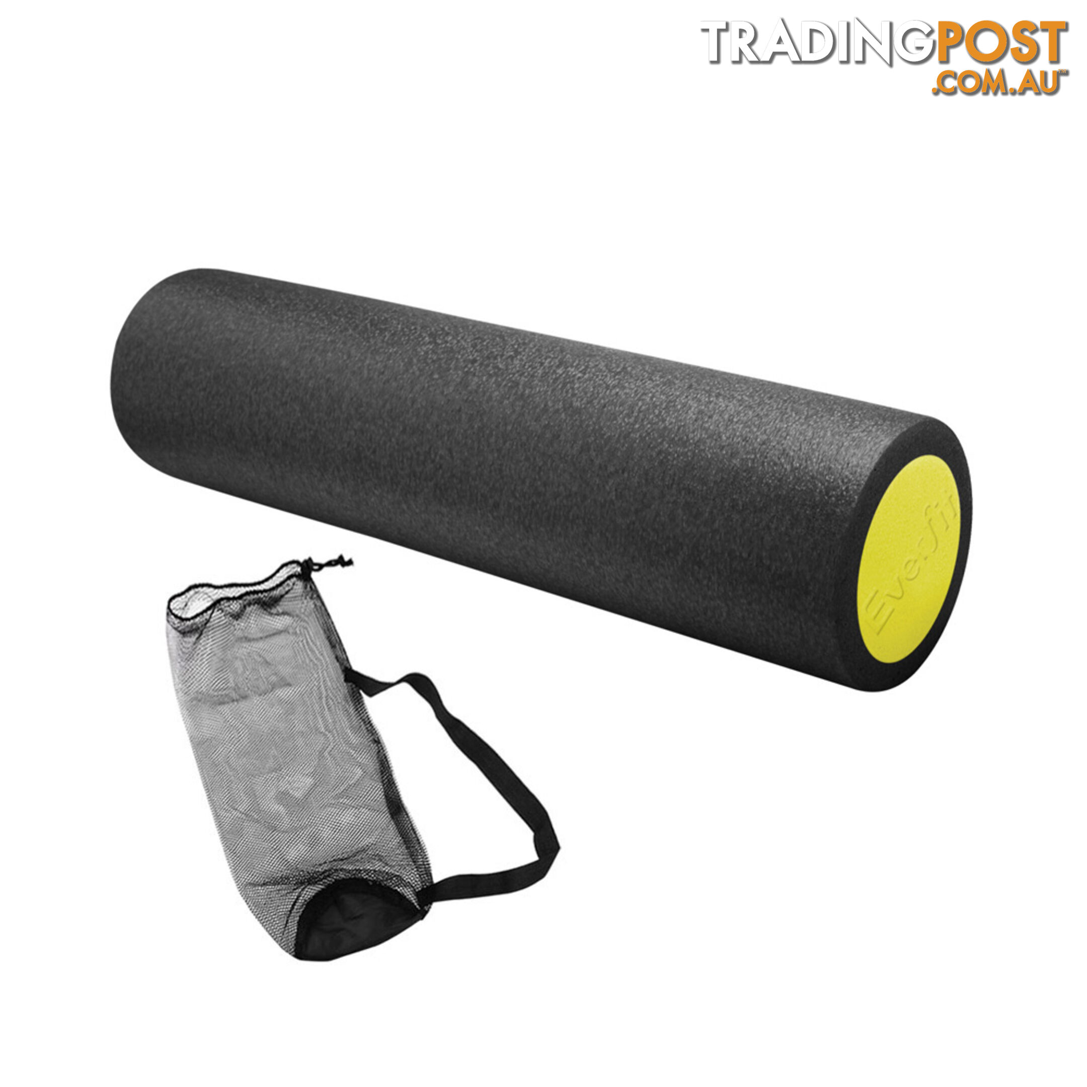 Foam Roller 45 x 15cm Black