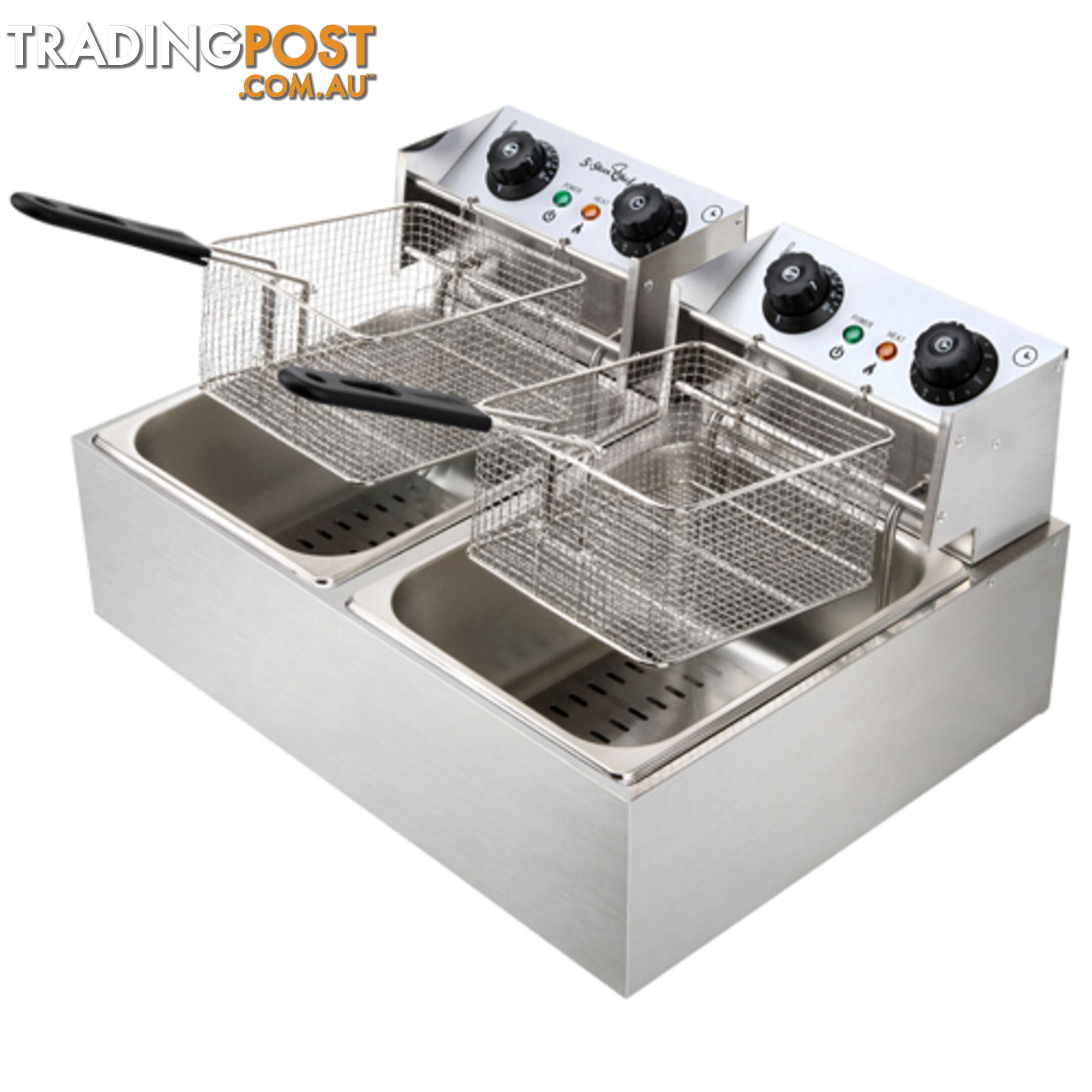 5 Star Chef Deep Fryer w/ Twin Basket