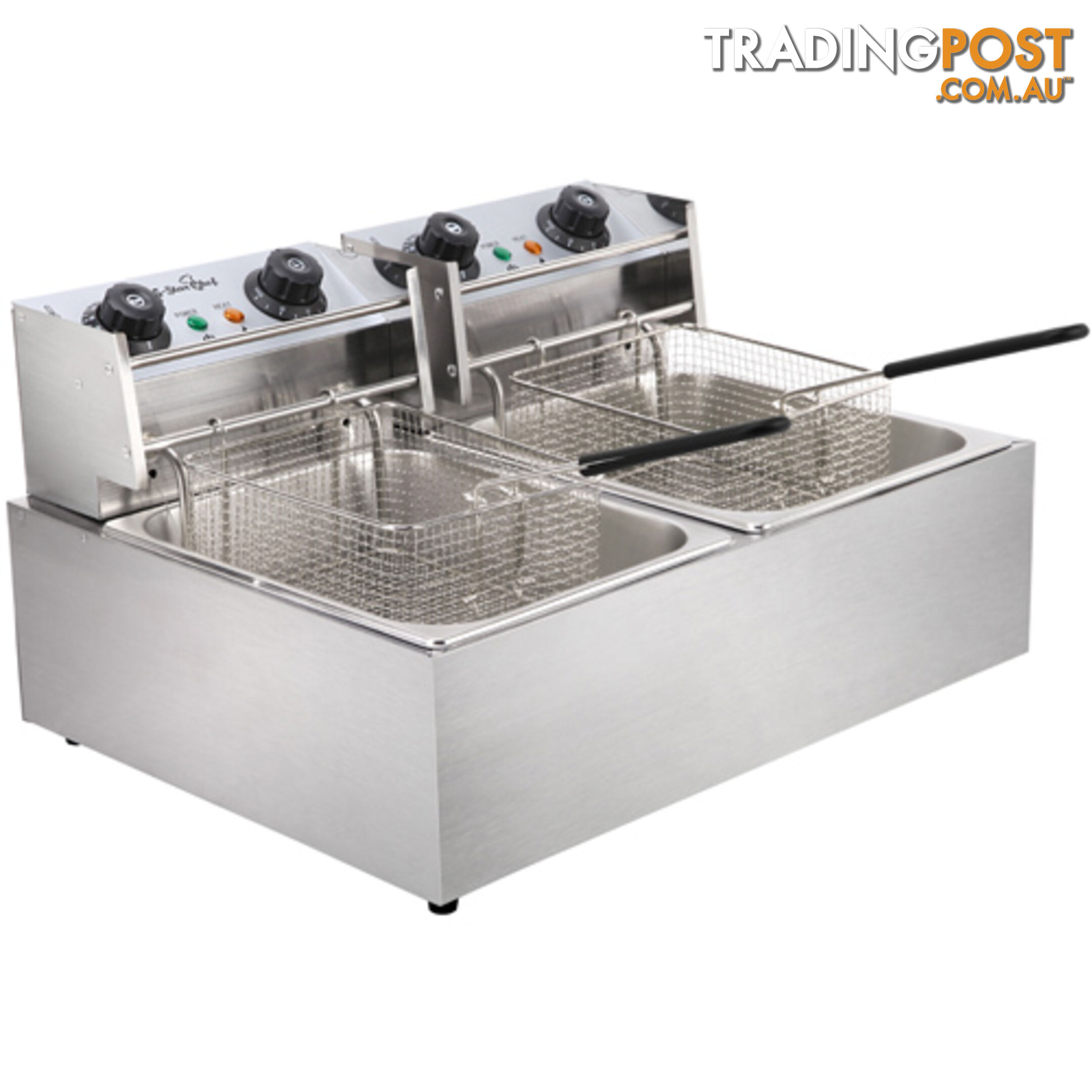 5 Star Chef Deep Fryer w/ Twin Basket