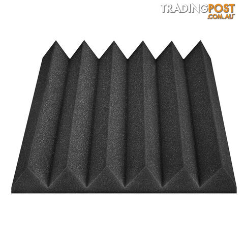 Set of 20 Studio Wedge Acoustic Foam Charcoal 30 x 30cm