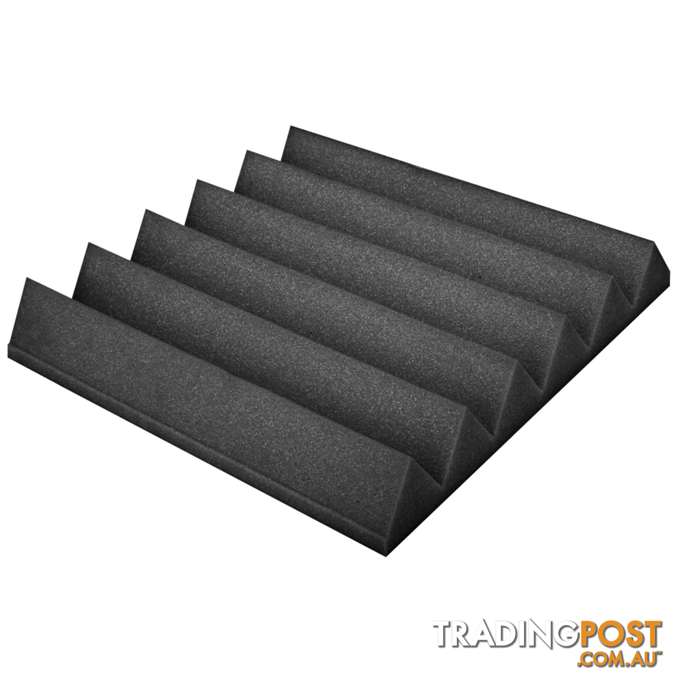 Set of 20 Studio Wedge Acoustic Foam Charcoal 30 x 30cm