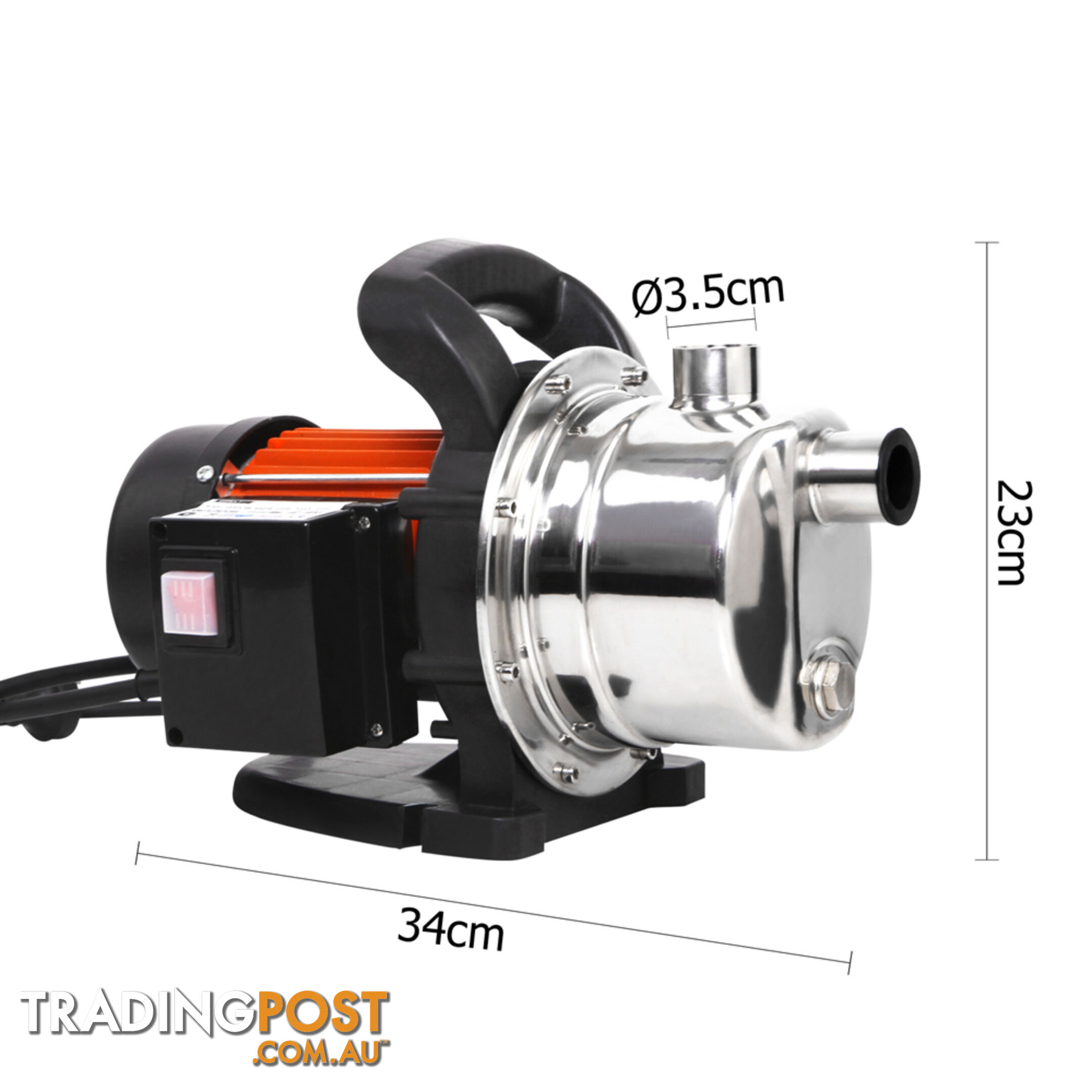 800w Stainless Steel Garden Water Pump 54L/Min