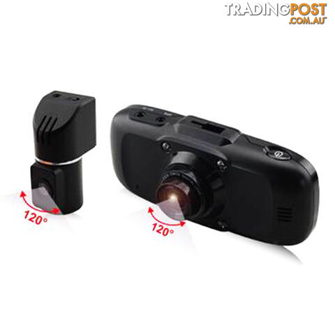 Dual Camera In-Car Digital Video Recorder (DVR)