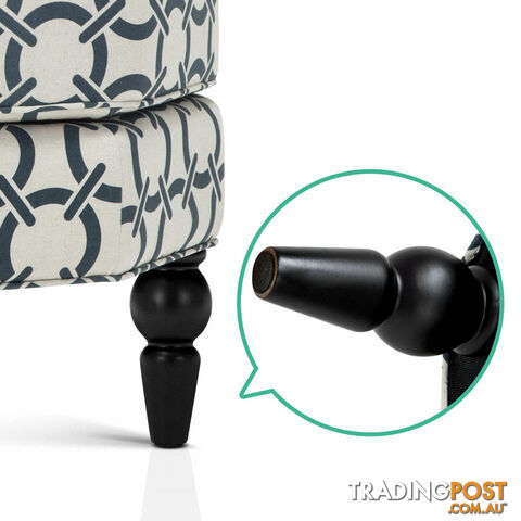 Seat Footstool Bench Stool - White - photo 5 of 6