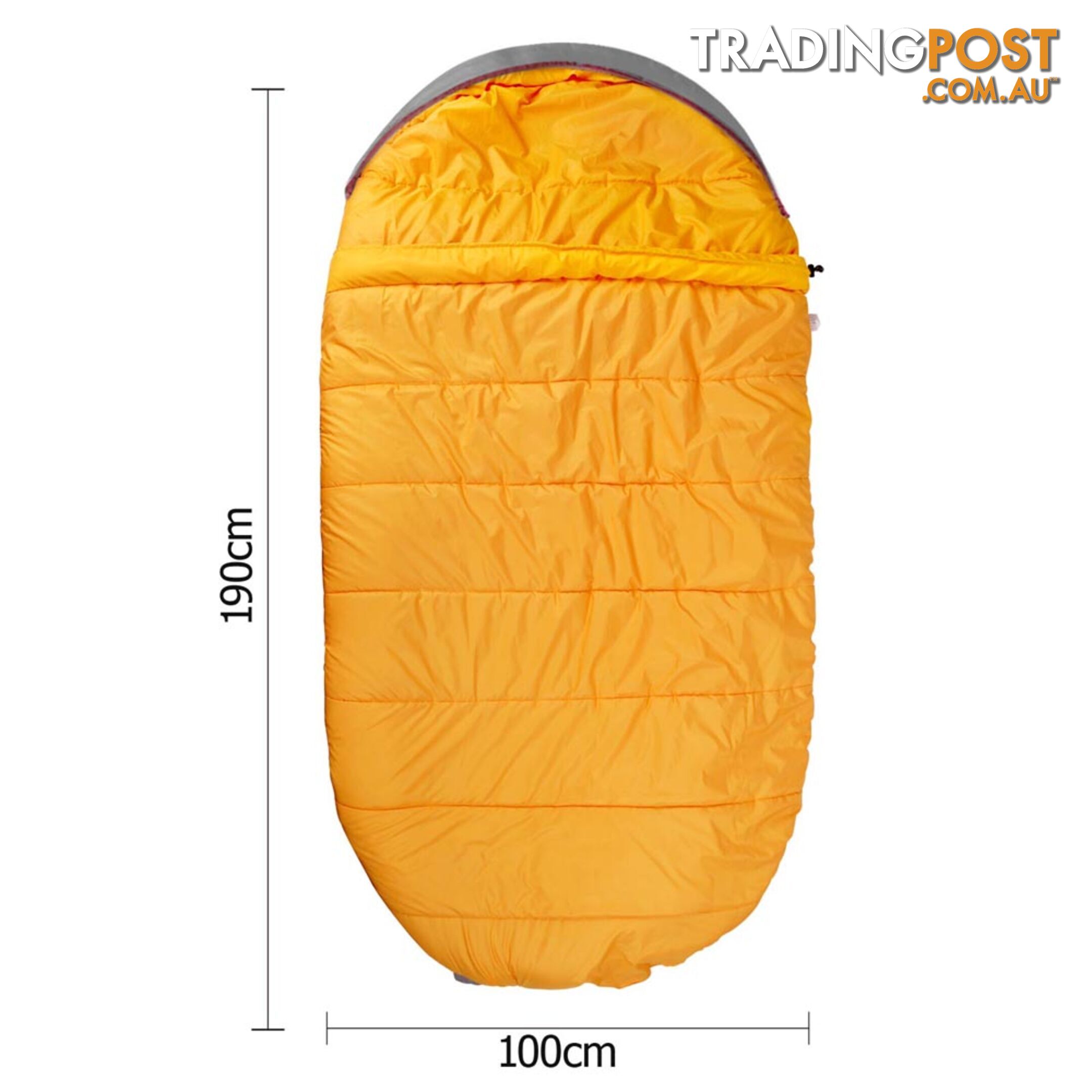 Pebble Shape Thermal Sleeping Bag 190 x 100cm