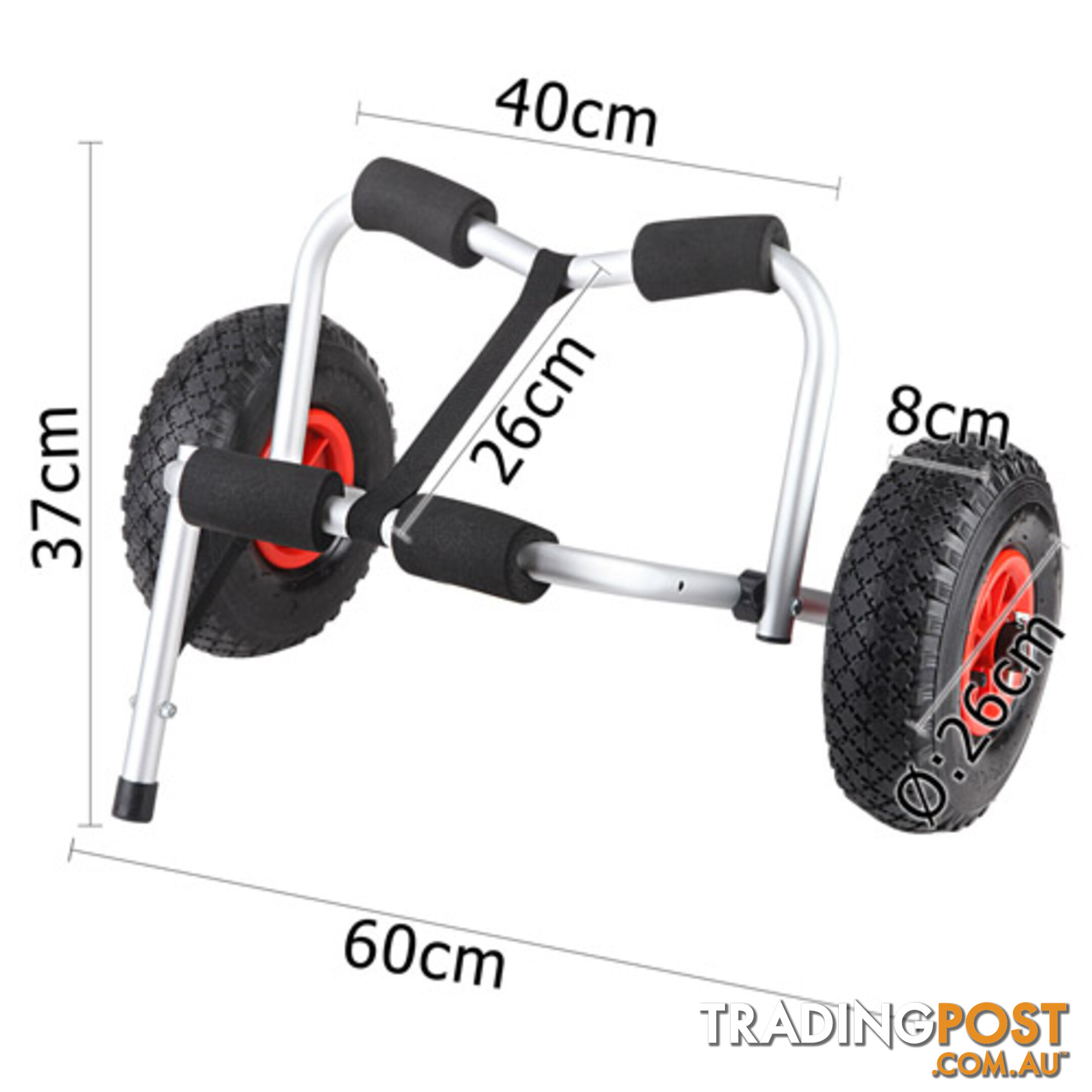 Aluminium Kayak Trolley U-shape