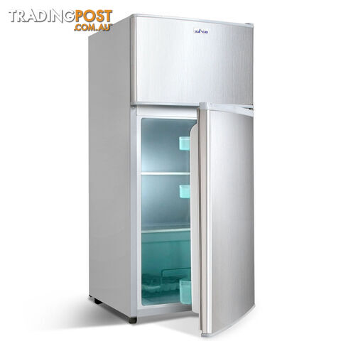 Upright 2-in-1 100L Caravan Bar Fridge Freezer Stainless Steel - photo 4 of 11