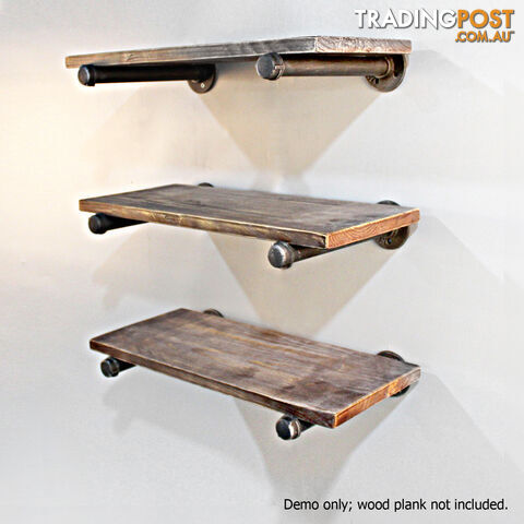 Set of 8 Rustic Vintage Bracket Mount 10" - photo 3 of 7