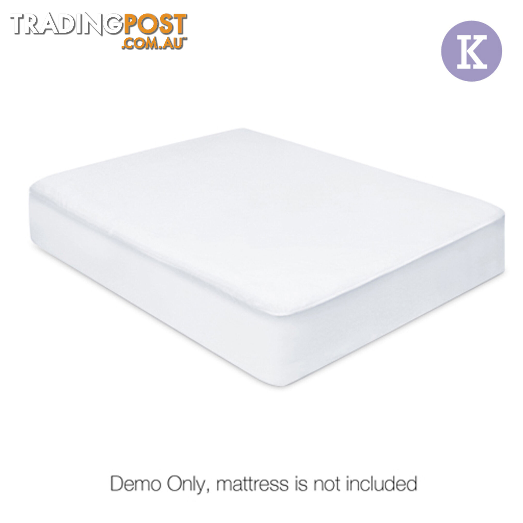 Waterproof Non-Woven Mattress Protector - King Single