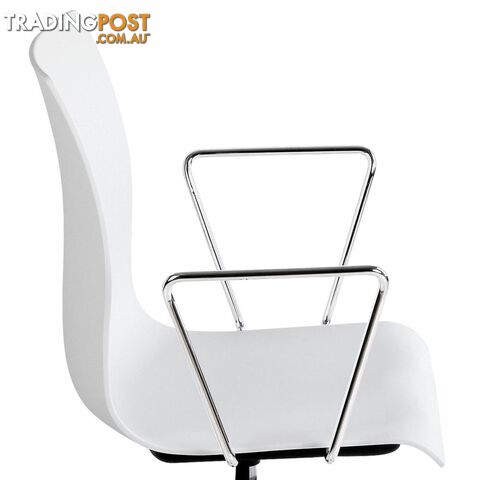 Modern Office Chair with Armrests White