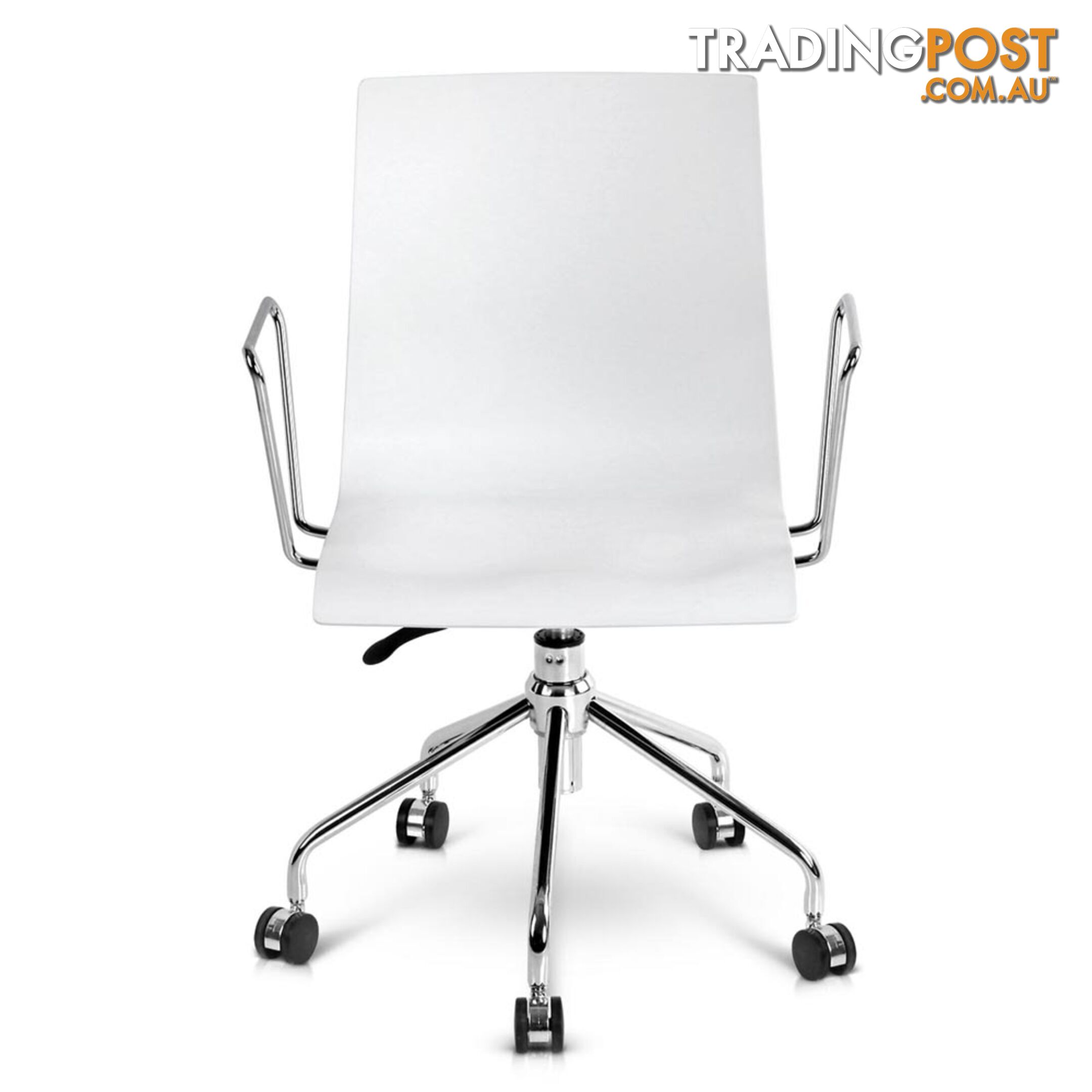 Modern Office Chair with Armrests White