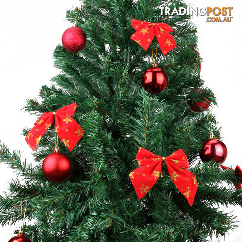 Christmas Tree w/ Ornament 180cm Green