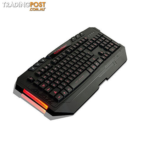 Ajazz Dark Knight 7 Backlight LED Keyboard and 7 LED Colors 2400DPI 6 Button USB Gaming Mouse with Free Gaming Mouse Pad Set