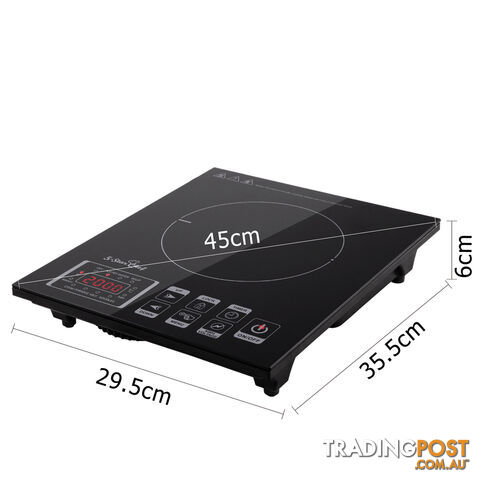 5 Star Chef Induction Cooktop w/ Digital Display Hotplate